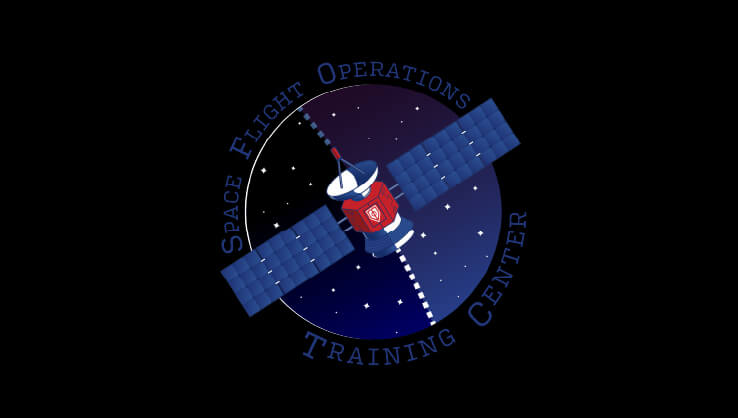 Space Flight Operations Training Center Logo Space Flight Operations Training Center Logo